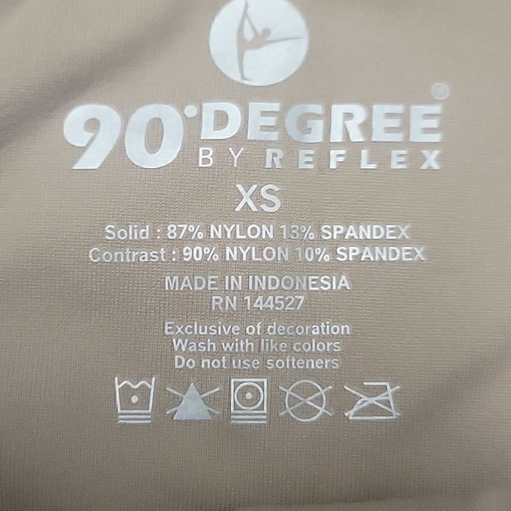 New with tags 90 Degree by Reflex nudes shorts. Size XS - Picture 3 of 4